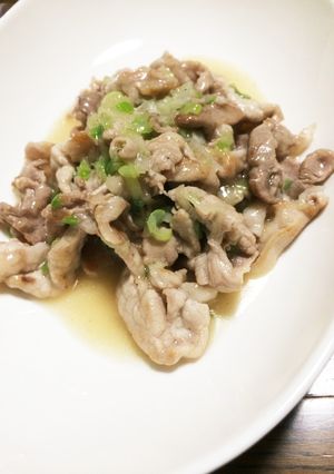 簡単☆豚肉ネギ塩だれ炒め☆-レシピのメイン写真