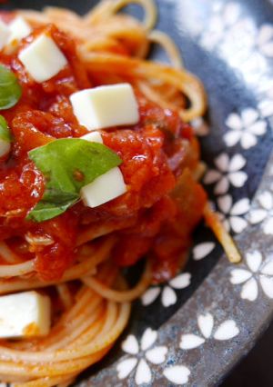 【基本】トマトソースのパスタ-レシピのメイン写真