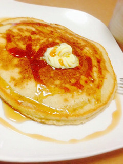 カフェオレ☆ホットケーキ-レシピのメイン写真