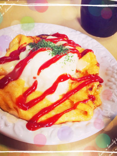 簡単!とろ〜りチーズのオープンオムレツ-レシピのメイン写真