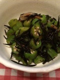 *〜オクラとひじきの和えもの〜*-レシピのメイン写真