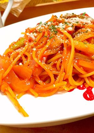 トマトジュースdeワンポットパスタ♪-レシピのメイン写真