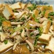 厚揚げのキノコあんかけ