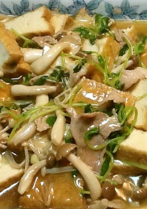 厚揚げのキノコあんかけ-レシピのメイン写真