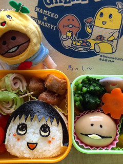 ちびまる子ちゃん♡ふなっしーキャラ弁-レシピのメイン写真