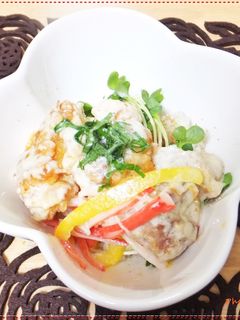 わさびが効いてる♪チーズのチキン南蛮丼-レシピのメイン写真