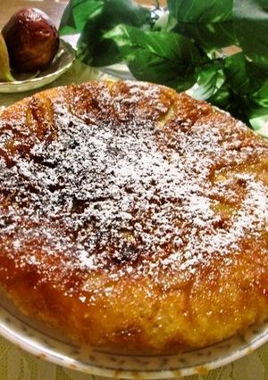 フライパンで✿カラメルいちじくケーキ-レシピのメイン写真