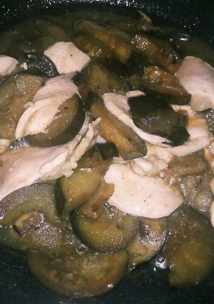 ナスと鶏肉の生姜炒め-レシピのメイン写真