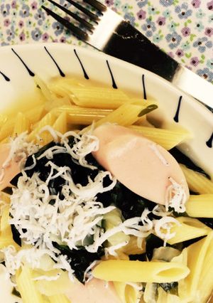 ワンポットパスタ〜なんちゃって塩海鮮♫-レシピのメイン写真