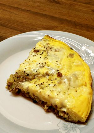 ボリュームたっぷりオープンオムレツ♪-レシピのメイン写真