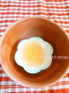 お弁当に♪プリンカップで可愛いお花ゆで卵-レシピのメイン写真