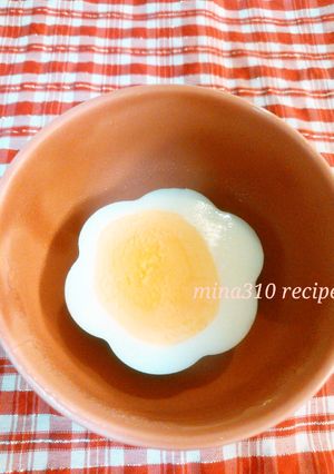お弁当に♪プリンカップで可愛いお花ゆで卵-レシピのメイン写真