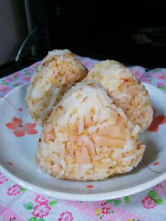 朝食やお弁当に!生姜とおかかのおにぎり✨-レシピのメイン写真