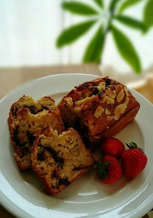 バナナチョコパウンドケーキ-レシピのメイン写真