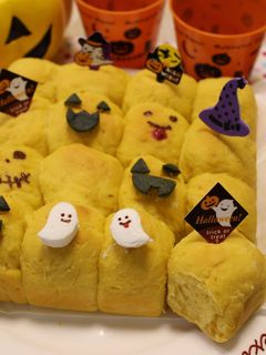 かぼちゃ風味のちぎりパン★ハロウィン★-レシピのメイン写真