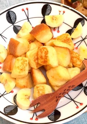 離乳食に☆コロコロフレンチトースト-レシピのメイン写真