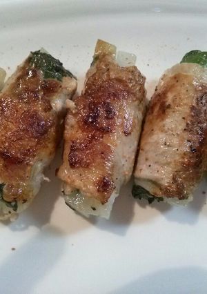 ぽん酢で食べる☆大葉と大根の肉巻き-レシピのメイン写真