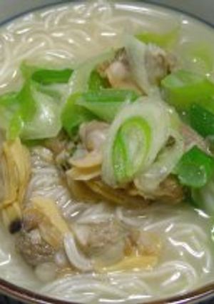 あさりのにゅうめん-レシピのメイン写真