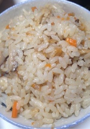 簡単！我が家の炊き込みご飯-レシピのメイン写真