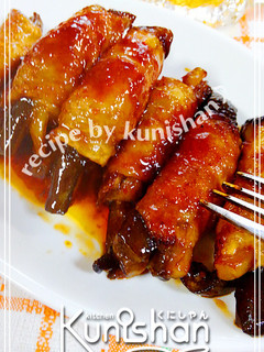 なすとエリンギの肉巻き♪-レシピのメイン写真