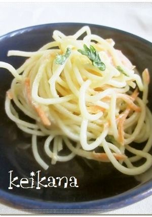 パスタの翌日に！超簡単＆時短☆スパサラ♪-レシピのメイン写真