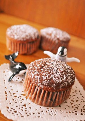 ふわっふわチョコマフィン-レシピのメイン写真