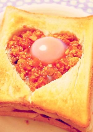 おしゃれ☆くり抜きトースト☆-レシピのメイン写真