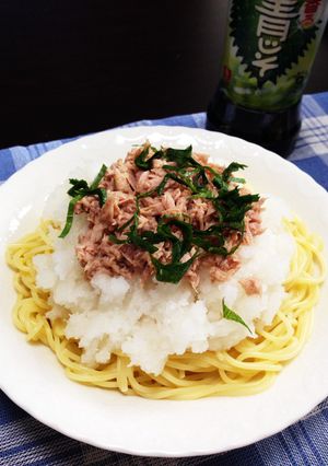 和風おろしツナスパゲッティ-レシピのメイン写真