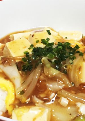 とっても美味しい天津麻婆丼-レシピのメイン写真