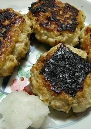 鶏ミンチでうまうまヘルシーハンバーグ-レシピのメイン写真