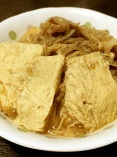 冷凍豆腐で滲み滲み肉豆腐-レシピのメイン写真