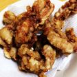 ビールのおとも(^^)せせりの塩唐揚げ♫