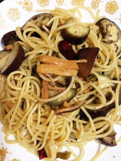 乾燥スルメイカとナスの和風ペペロン-レシピのメイン写真
