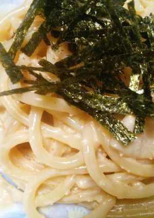 タコと明太子のクリームパスタ-レシピのメイン写真
