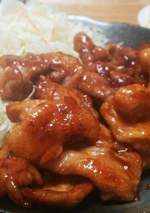豚こまのしょうが焼き～定食屋さん風～-レシピのメイン写真