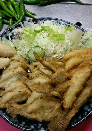 パパ特製ハゼの天ぷら♥(๑・ิ◊・ิ๑)-レシピのメイン写真