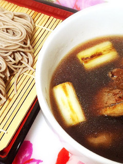 簡単なのに本格的!『鴨南蛮 つけそば』-レシピのメイン写真