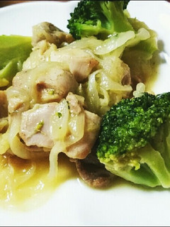 やわらか鶏肉マスタード炒め-レシピのメイン写真