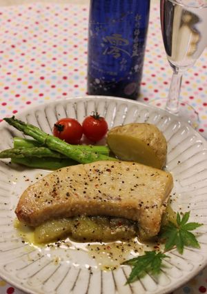 カジキまぐろのポアレ❤トロトロ茄子添え-レシピのメイン写真