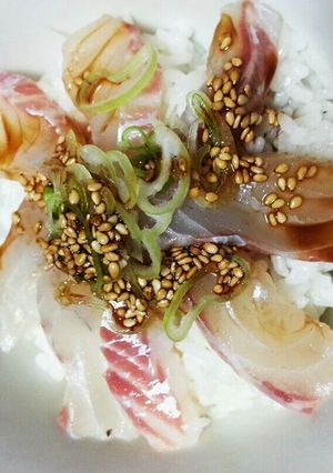 新鮮鯛丼-レシピのメイン写真