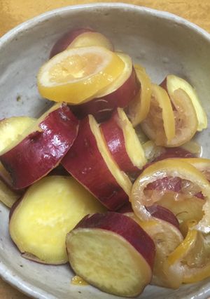 さつまいものはちみつレモン煮-レシピのメイン写真