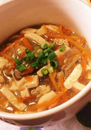 サンラータンのフォー-レシピのメイン写真