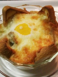 グリーンカレーのパングラタン-レシピのメイン写真