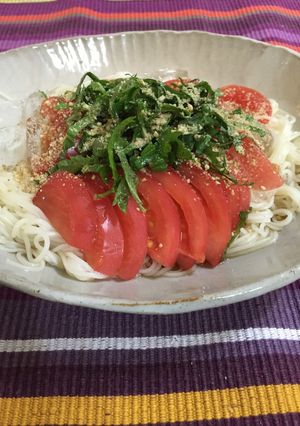 簡単 トマトのそうめん-レシピのメイン写真