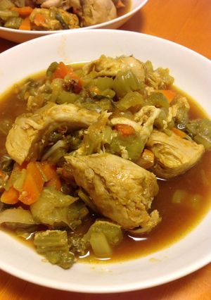 チキンの野菜煮込みカレースープ-レシピのメイン写真