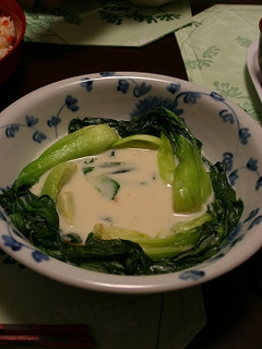 青梗菜のクリーム煮-レシピのメイン写真
