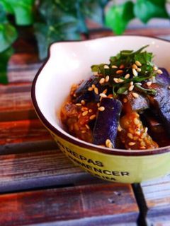 常備菜*茄子の大葉入り胡麻味噌炒め-レシピのメイン写真