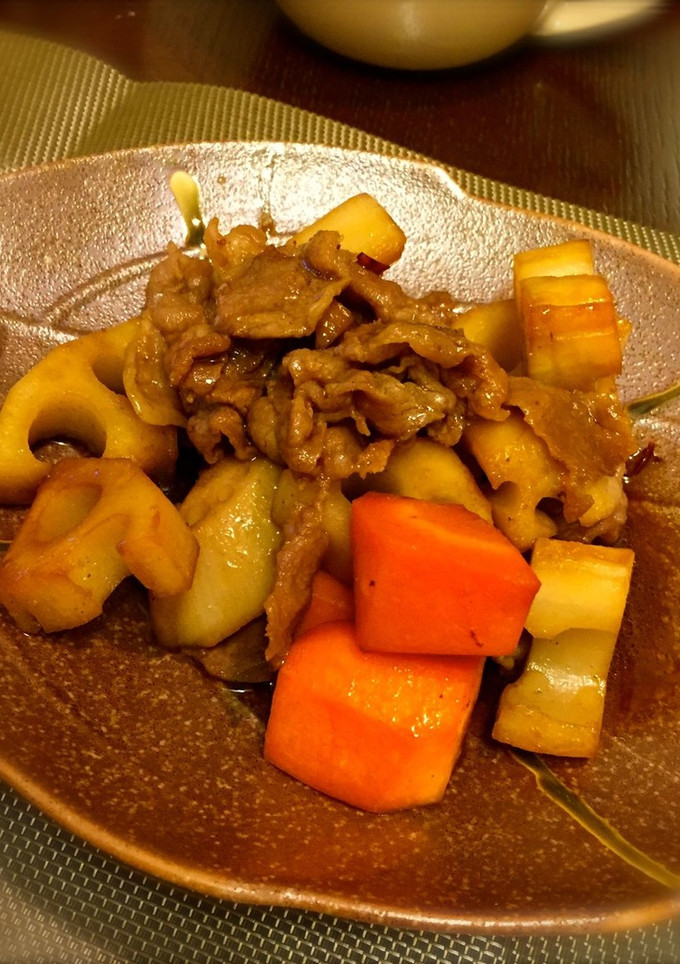 豚肉と根菜の炒め煮-レシピのメイン写真