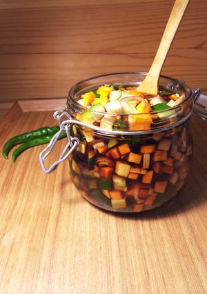 青唐辛子の醤油漬け-レシピのメイン写真