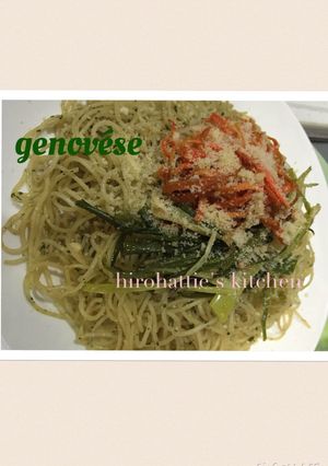ジェノベーゼ風☆大葉のパスタソース☆-レシピのメイン写真